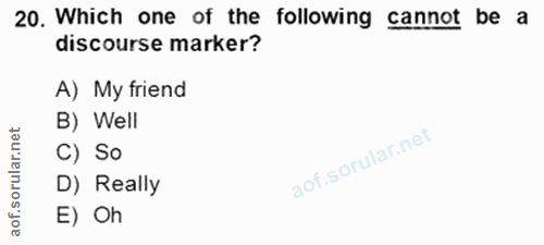 Soru 20