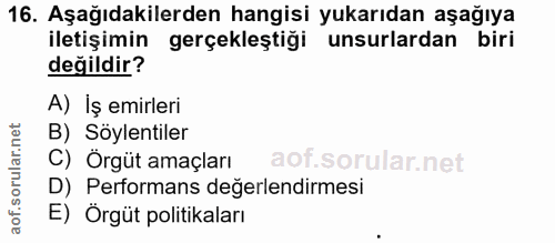 Soru 16