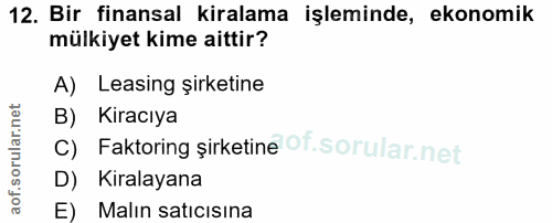 Soru 12