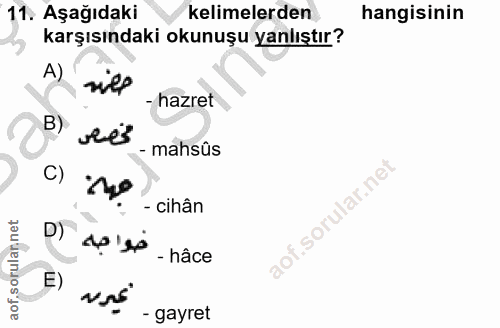 Soru 11