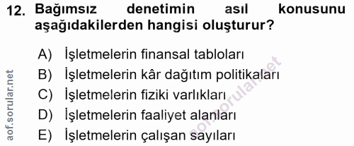 Soru 12
