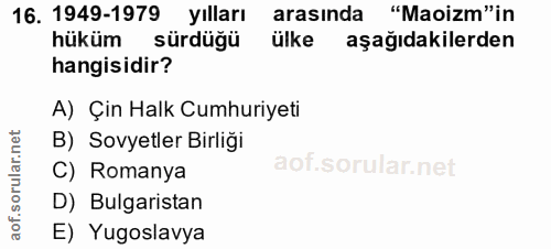 Soru 16