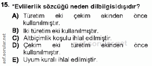 Soru 15