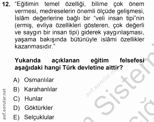 Soru 12