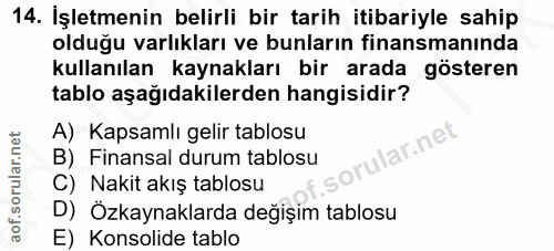 Soru 14