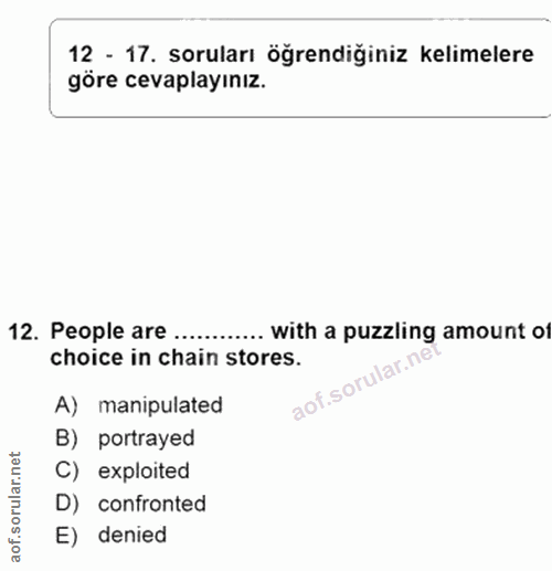 Soru 12
