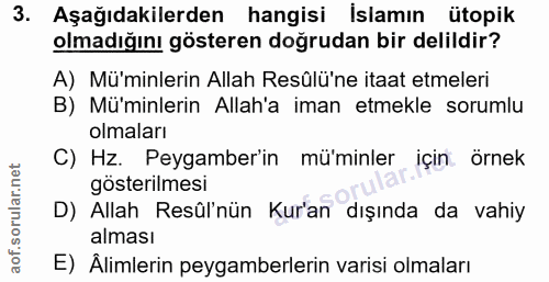 Soru 3