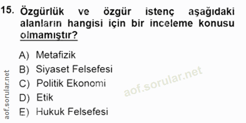 Soru 15