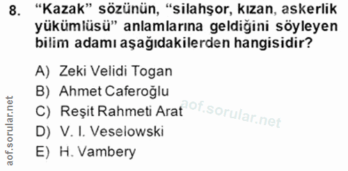 Soru 8
