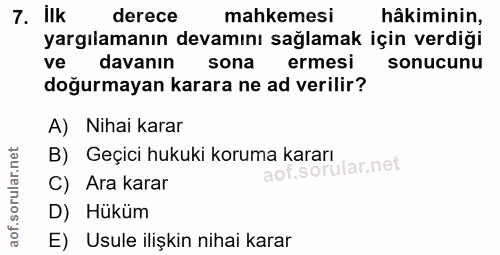 Soru 7