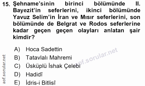 Soru 15