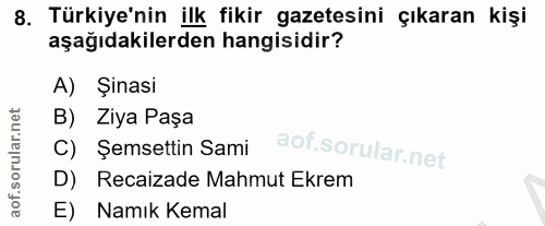 Soru 8