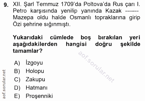 Soru 9