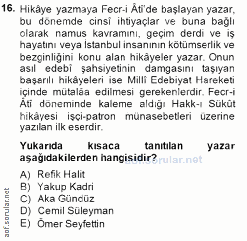 Soru 16