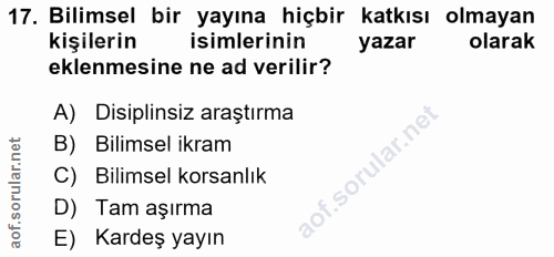 Soru 17