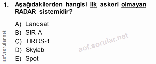 Soru 1