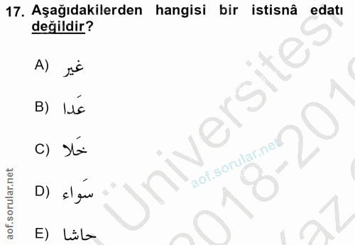 Soru 17