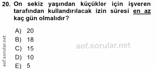 Soru 20