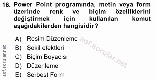 Soru 16