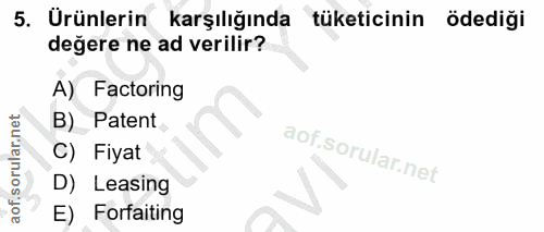 Soru 5