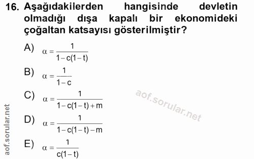 Soru 16