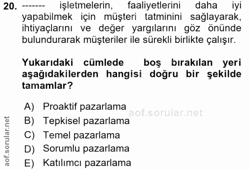 Soru 20