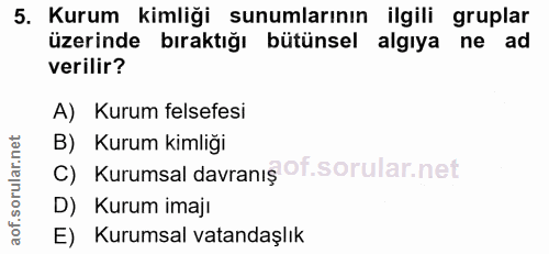 Soru 5