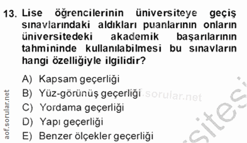 Soru 13