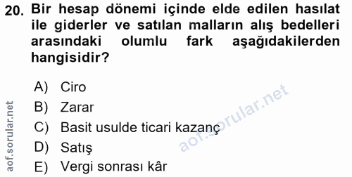 Soru 20