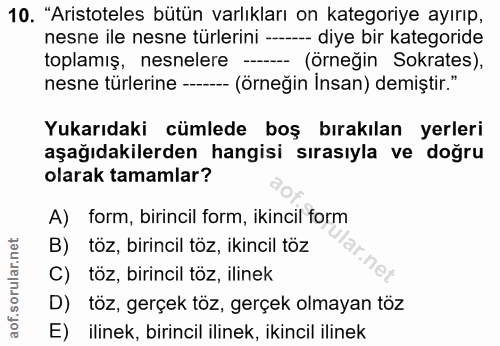 Soru 10
