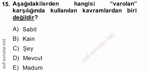 Soru 15