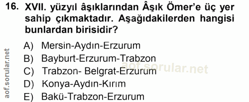 Soru 16