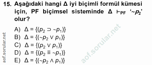 Soru 15