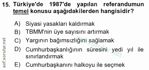 Soru 15