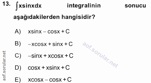 Soru 13