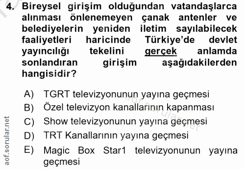 Soru 4