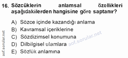 Soru 16