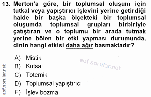 Soru 13