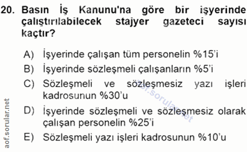 Soru 20