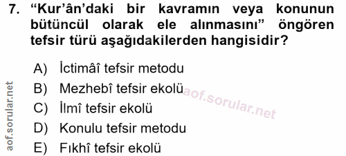 Soru 7