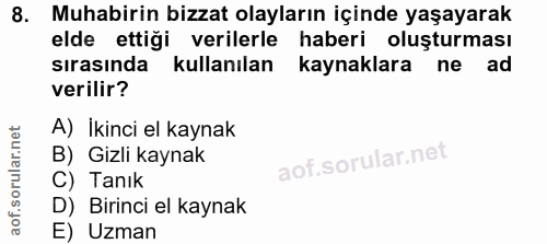 Soru 8