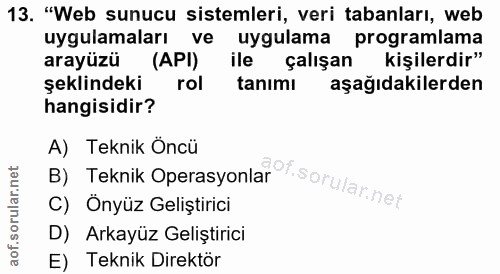 Soru 13