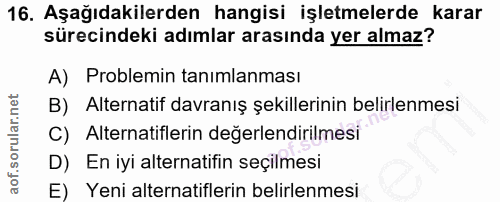 Soru 16