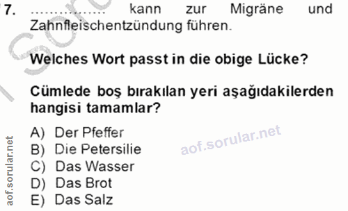 Soru 7