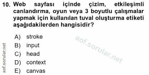 Soru 10