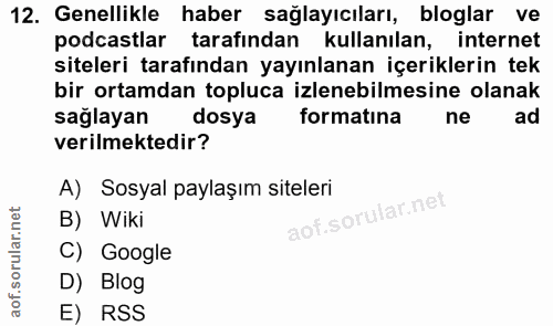 Soru 12