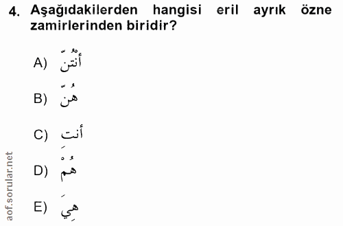 Soru 4