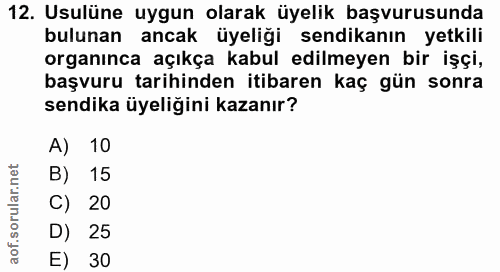Soru 12