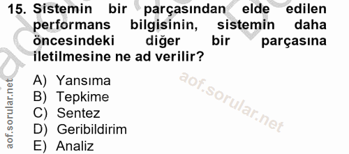Soru 15