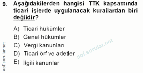 Soru 9